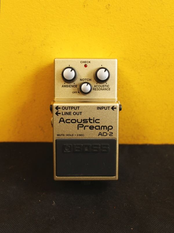Boss AD-2 Acoustic Preamp for Electroacoustic Guitars